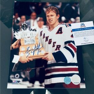 Brian Leetch Autographed Photo